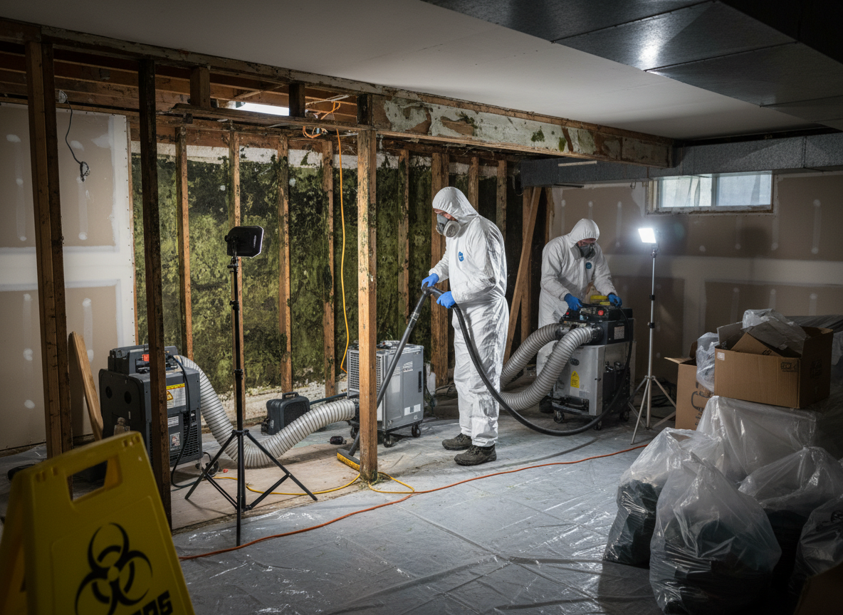 Mold Remediation After Water Damage in Rimforest, CA