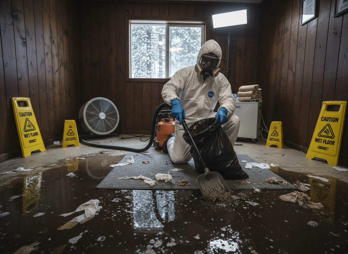 Toilet Overflow Cleanup in Rimforest, CA