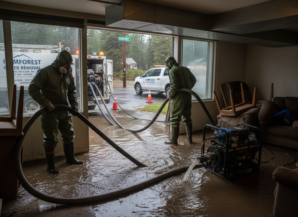 Water Extraction in Rimforest, CA